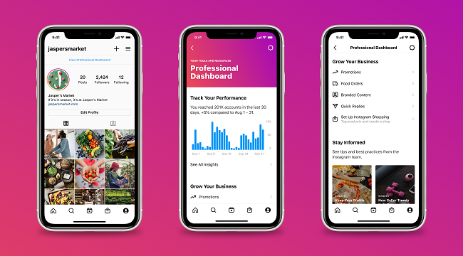 Instagram hesap yönetimini kolaylaştırıyor