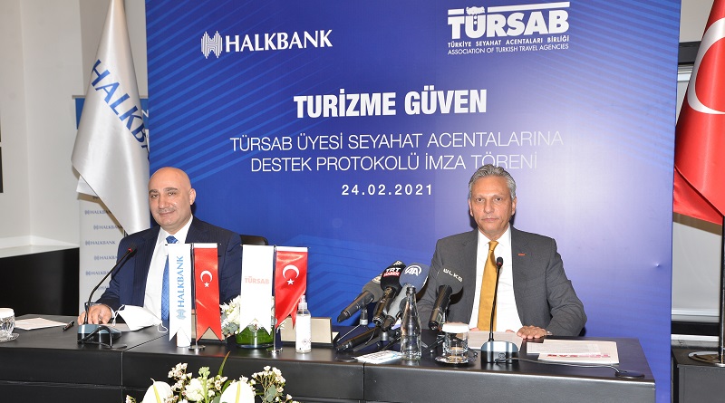 Halkbank’tan ‘TÜRSAB Üyesi Seyahat Acentalarına Destek
