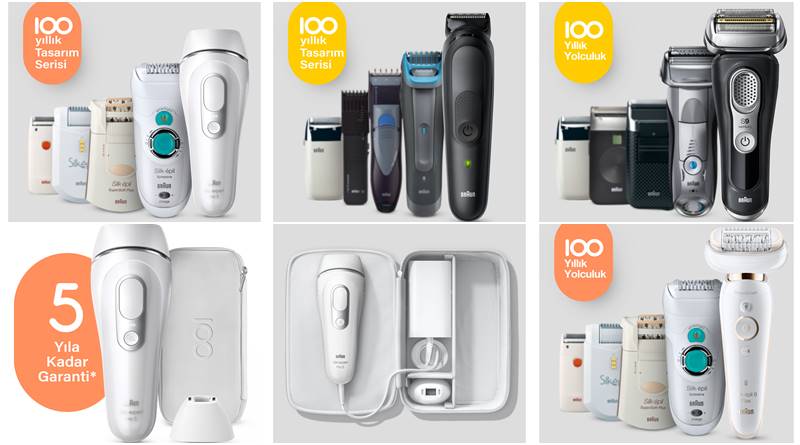 Braun Yıllara Meydan Okuyan Ürünleri ile 100. Yılını Kutluyor!