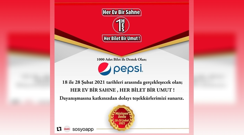 240 müzisyenden 28 Şubat'a kadar 24 saat kesintisiz canlı konser - “Her Ev Bir Sahne”