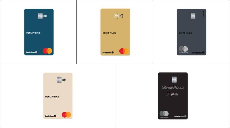 DenizBank yeni dikey tasarımlı kartlarıyla kontrolü müşteriye veriyor