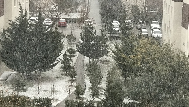 An itibiriyle Ankara - Kar ve tipi!