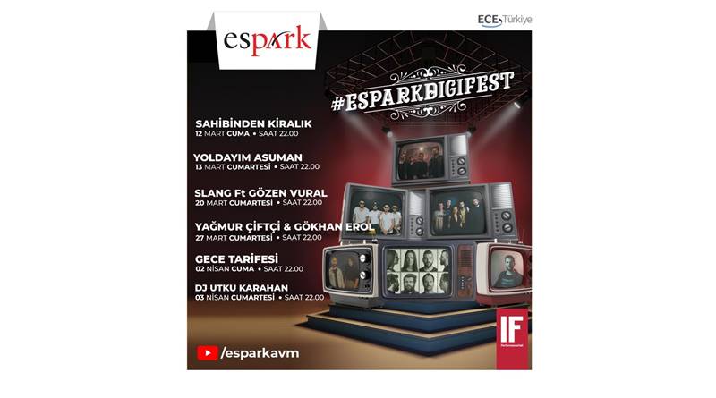 Konserler başlıyor - Youtube üzerinden yayın!