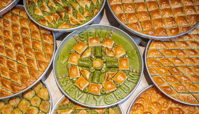 Yabancılar, Gaziantep Küşleme Kebaphan baklavasını çok sevdi