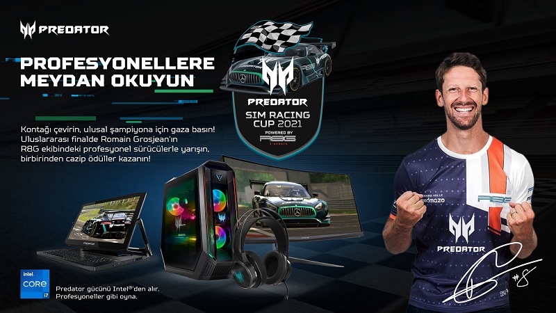 YARIŞMA: “Para ile Satın Alınamayacak” Eşsiz Bir Deneyimin Ödül Olarak Sunulduğu Predator Sim Racing Cup 2021'i Başlatıyor