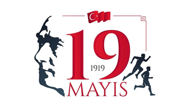 '19 Mayıs Atatürk'ü Anma, Gençlik ve Spor Bayramımız kutlu olsun.'