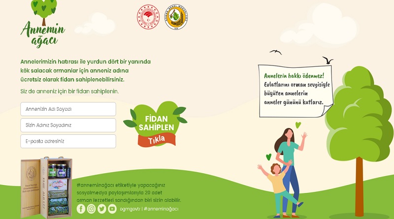 Her Anneye Bir Fidan - ÜCRETSİZ: Hemen şimdi dikip hediye edebilirsiniz!