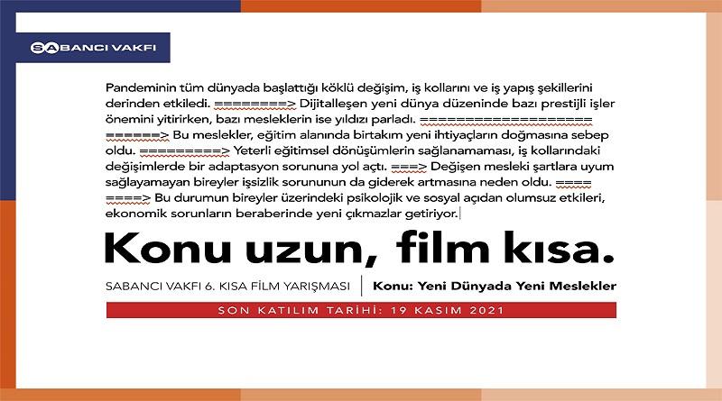 Bu Yılki Tema: YENİ DÜNYADA YENİ MESLEKLER