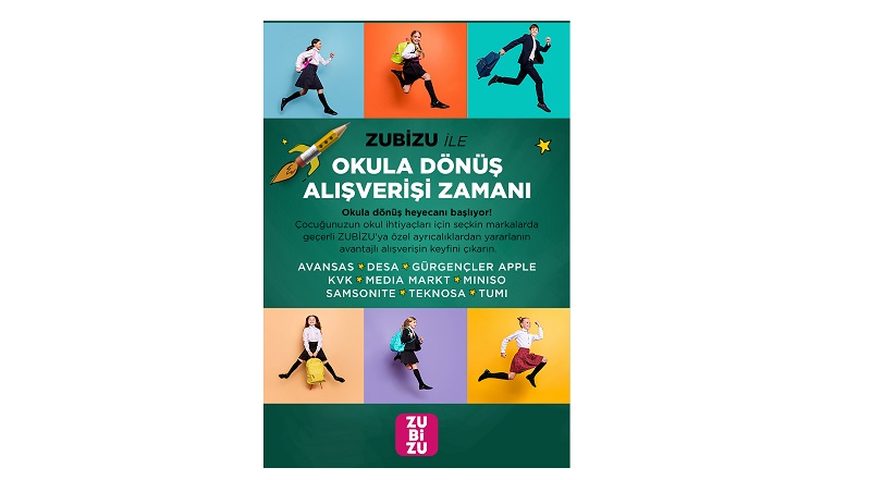 Okula Dönüş Günlerinde ZUBİZU’dan Çok Özel Ayrıcalıklar