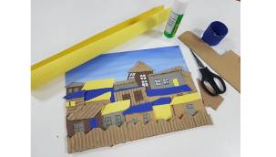 Çocuklar için sanat ‘Şehrimi Çiziyorum Atölyesi’