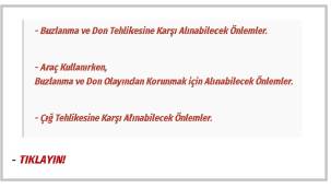 Evde - Araçta: Kar ve Buzlanmada ne yapmalı? ÇOK ÖNEMLİ!
