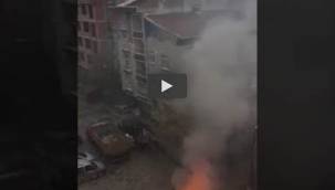 Hiç böyle patlama gördünüz mü? - İSTANBUL!