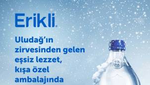 Uludağ’ın zirvesinden gelen eşsiz Erikli lezzeti kışa özel ambalajında