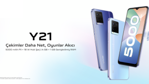 Vivo'nun yeni parlayan yıldızı Y21 Türkiye'de satışa çıkıyor!