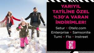 ZUBİZU’dan Sömestr Tatiline Özel %30’a Varan İndirim Fırsatları
