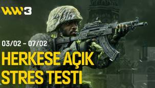 3–7 Şubat tarihlerinde World War 3 ücretsiz ve Herkese Açık!