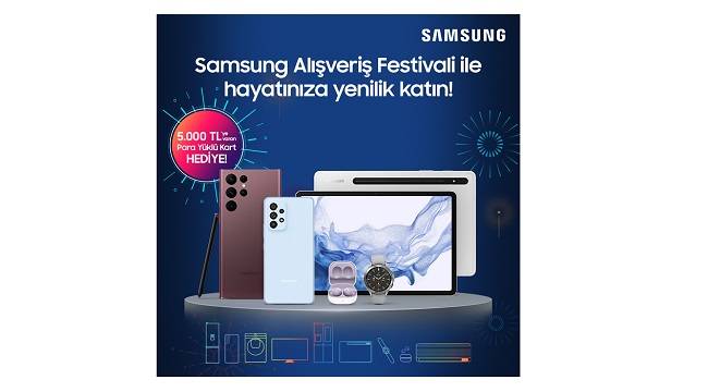 Samsung'dan kaçırılmayacak fırsatlarla dolu 'Samsung Alışveriş Festivali'