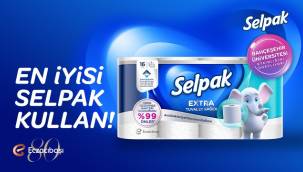 Selpak ekstra hijyenik tuvalet kağıdıyla oyunu baştan kuruyor