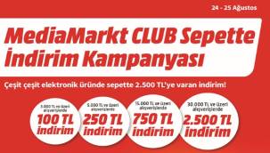 MediaMarkt'tan CLUB üyelerine özel 2.500 TL’ye varan indirim!
