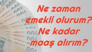 MERAK EDİLEN BİR KONU - Emekli maaşı ve emeklilik süresi hesaplama!