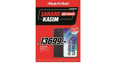 Her evin ihtiyacı elektronik ürünler MediaMarkt’ın Şahane Kasım kampanyasında