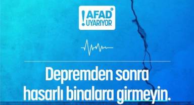Son depremle tsunami tehlikesi var mı? AFAD açıkladı!