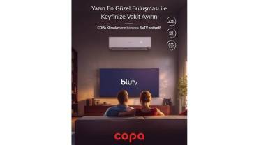 COPA Klima Alanlara Blu TV Aboneliği Hediye!