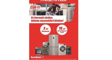 Ev Kurmak Sizden, Ödeme Seçenekleri MediaMarkt’tan!