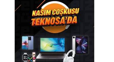 Kasım coşkusu Teknosa’da güzel!