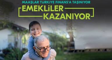 Türkiye Finans’tan Emeklilere 15 Bin TL’ye Varan Nakit Promosyon ve Ödül Fırsatı!