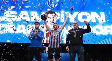 eSüper Lig'de şampiyon Trabzonspor!
