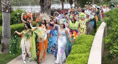 Karnavalın En Leziz Yarışmasında Büyük Çekişme ve Renkli Görüntüler Vardı