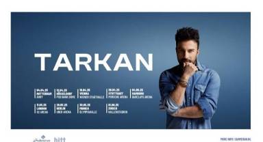 Megastar Tarkan, Yeni Şarkılarıyla Avrupa’da!