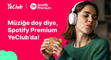 Yemeksepeti’nden YeClub Üyelerine 3 Aylık Spotify Premium Fırsatı