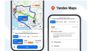 Yandex Maps “Güzergâh Boyunca” Yol Ücretlerini Gösteriyor!
