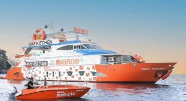 Migros deniz market yaz sezonuna... 