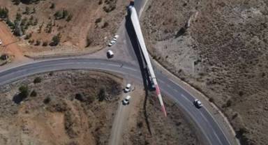 Rüzgar nasıl enerji oluyor? Kanatlar dağlara nasıl taşınıyor? ayrıntılar VİDEO'da...