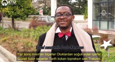 Yabancı öğrenciler Trabzon'u anlatıyor!