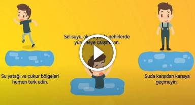 Sel ve fırtına da ne yapmalı?