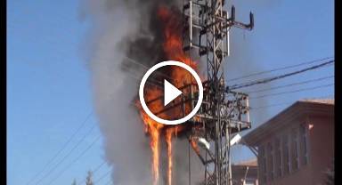 Hiç trafo patlaması izlediniz mi?